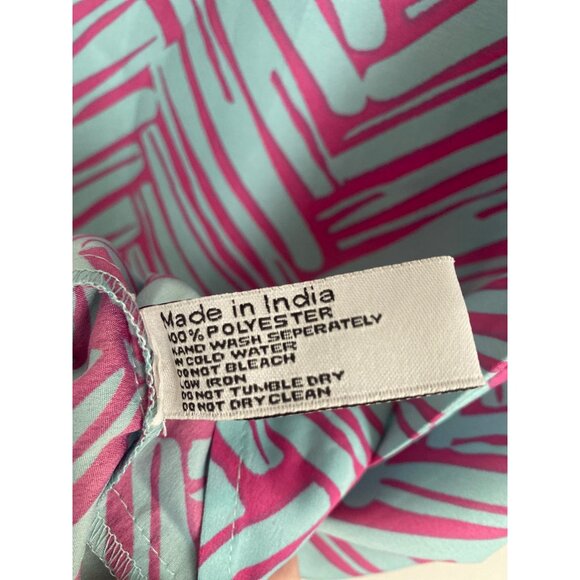 NWT Buckhead Betties "Twill Do Pink" Courtney Dress Bell Sleeve Size S - Picture 7 of 7